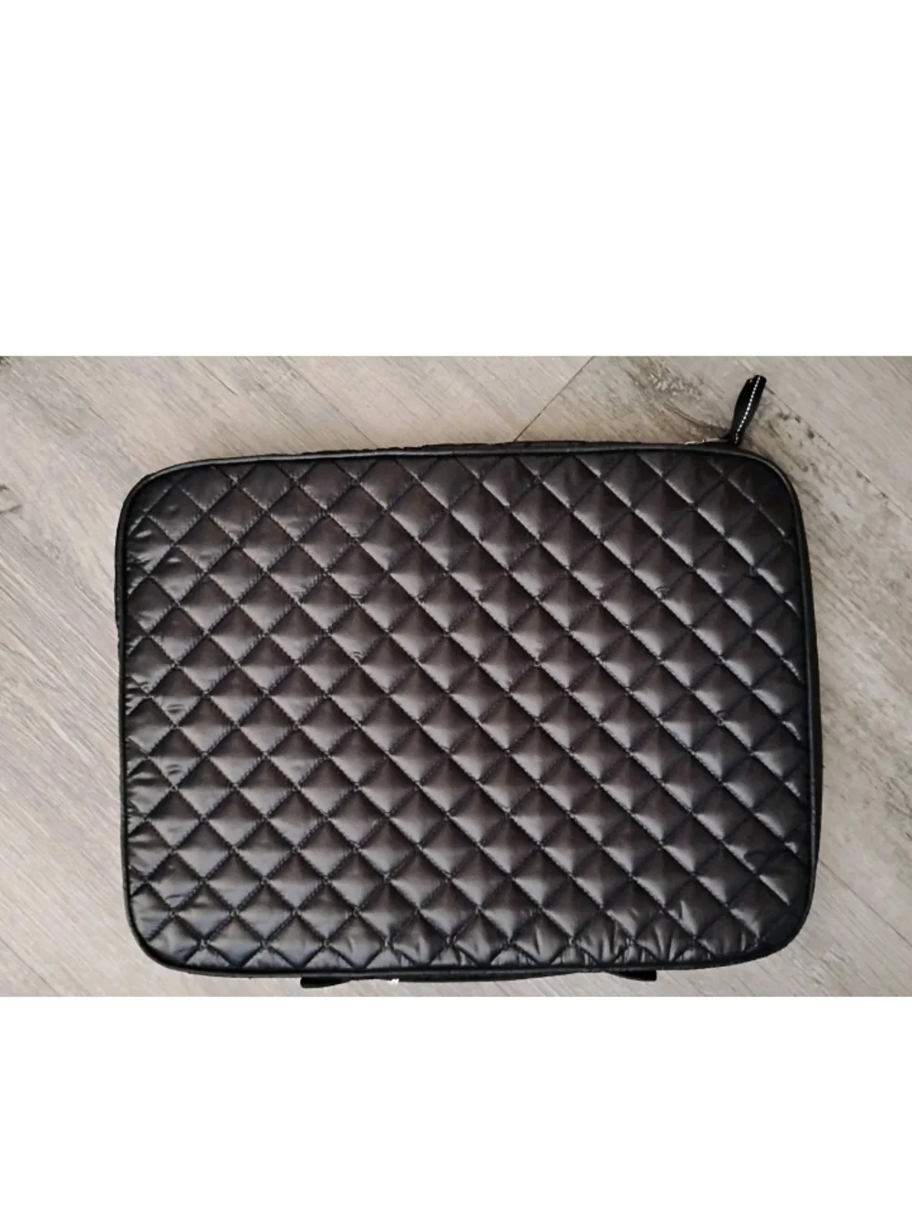 Oliver Thomas Sidekick Laptop Case Black Quilted New w/Tags